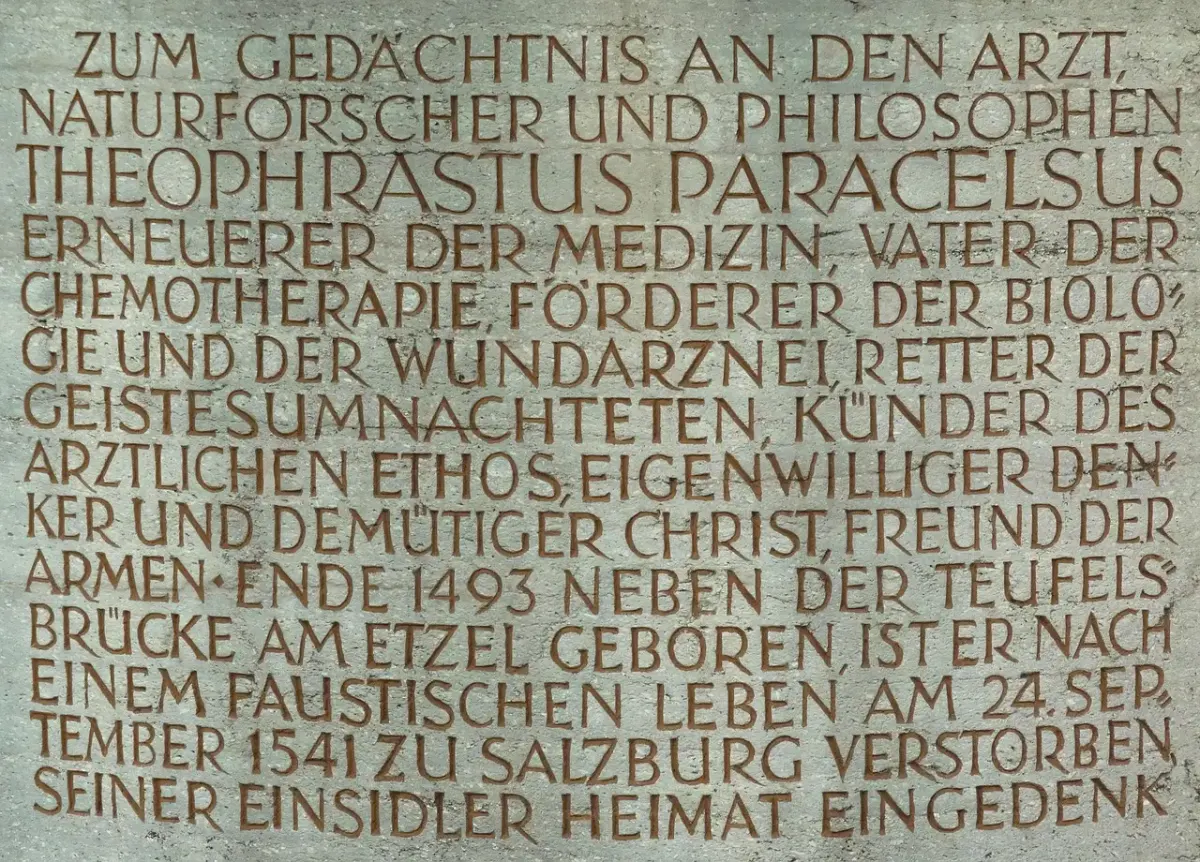 Paracelsus erfindungen